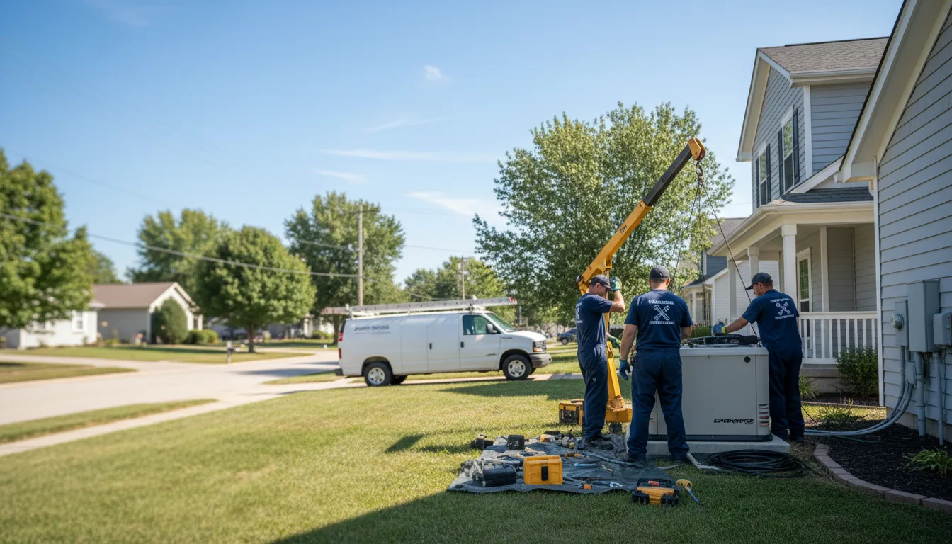 Generator Installation in Minot Afb, ND near me